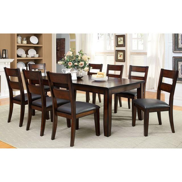  Furniture of America Dickinson CM3187T-7PC 7 Pc Dining Table Set IMAGE 1