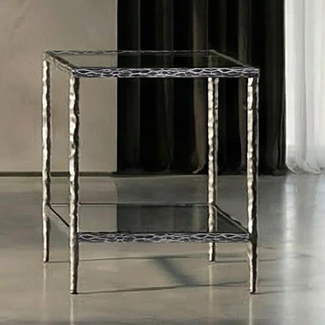  Furniture of America Helma FM47017GY-E-3A End Table IMAGE 1