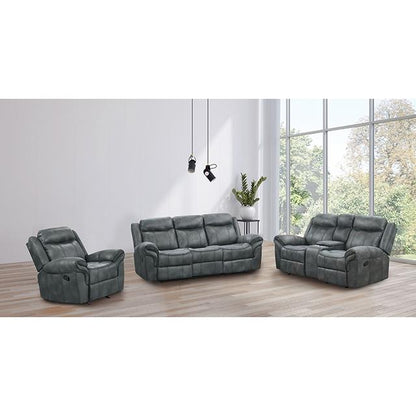  Furniture of America Agata NX6001DG-CH Glider Recliner IMAGE 2