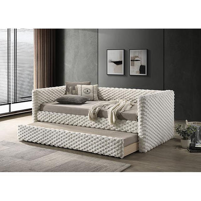  Furniture of America Palmeri FM1201WH-BED Twin Daybed with Trundle IMAGE 2