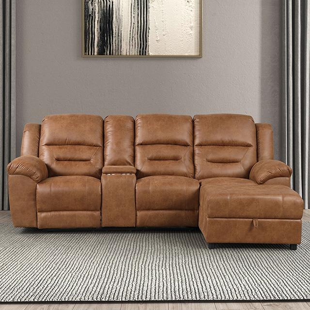  Furniture of America Septimus TM6028BR-SECT Sectional IMAGE 4