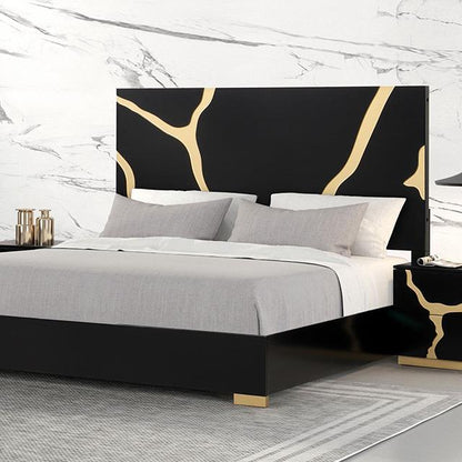  Furniture of America Goldsberg FM7425BK-EK-G-BED King Bed IMAGE 1