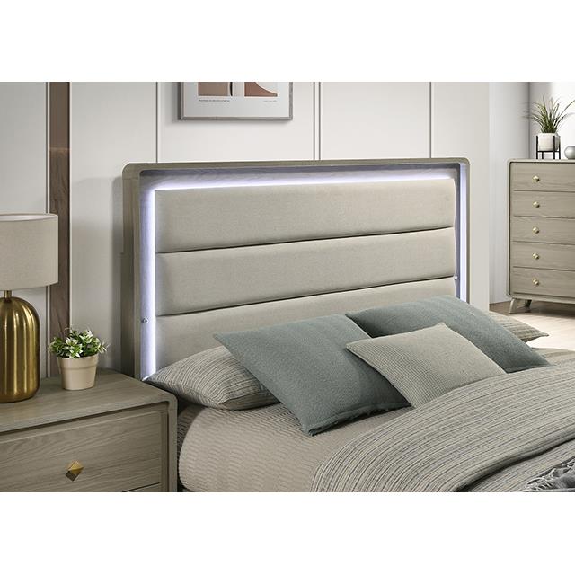  Furniture of America Rainier FM72002GY-EK-U-BED King Bed IMAGE 4