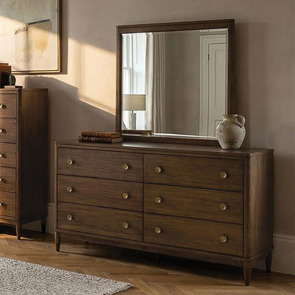  Furniture of America Clarksburg FM79018WN-D Dresser IMAGE 1