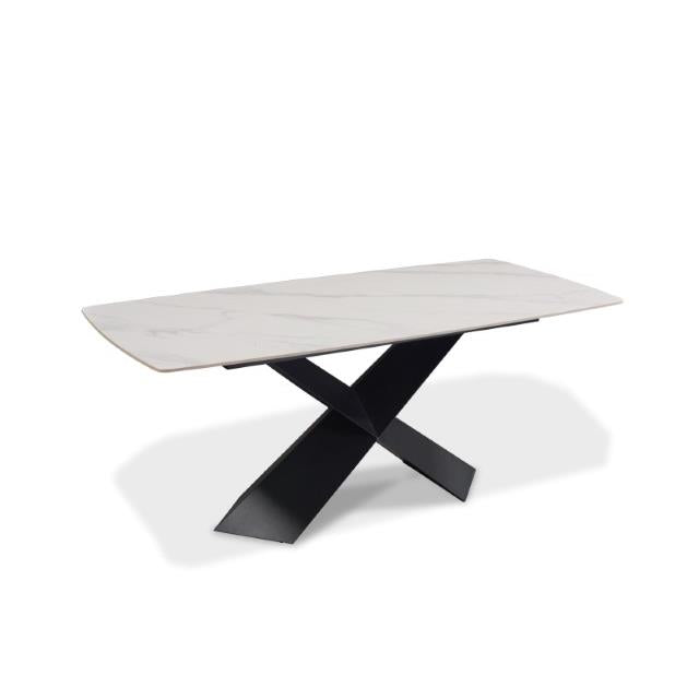  Furniture of America Lenvik FM3700BK-T-TABLE Dining Table IMAGE 1