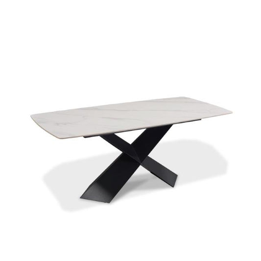  Furniture of America Lenvik FM3700BK-T-TABLE Dining Table IMAGE 1