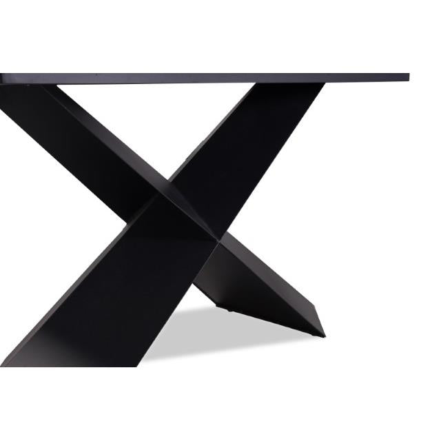 Furniture of America Lenvik FM3700BK-T-TABLE Dining Table IMAGE 2