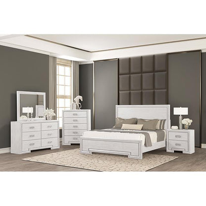  Furniture of America Basilone FM7440WH-N Nightstand IMAGE 2