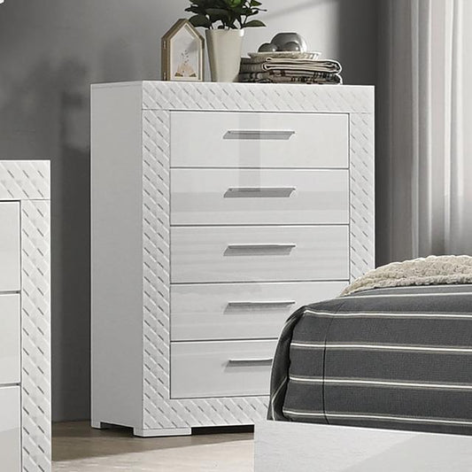  Furniture of America Whitby FM7216WH-C Chest IMAGE 1