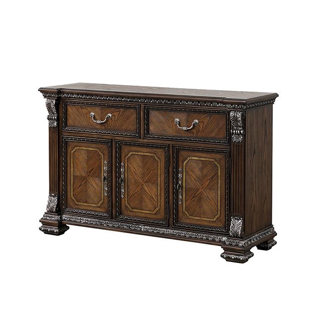  Furniture of America Promenade FM31002DB-SV Sideboard IMAGE 2