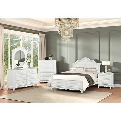  Furniture of America Naucalpan FM7456WH-N Nightstand IMAGE 2