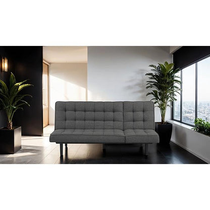  Furniture of America Naperville FM2802DG Futon Sofa IMAGE 2
