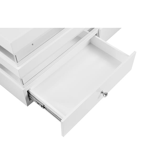  Furniture of America Maloy FM47008WH-C Rectangular Cocktail Table IMAGE 4
