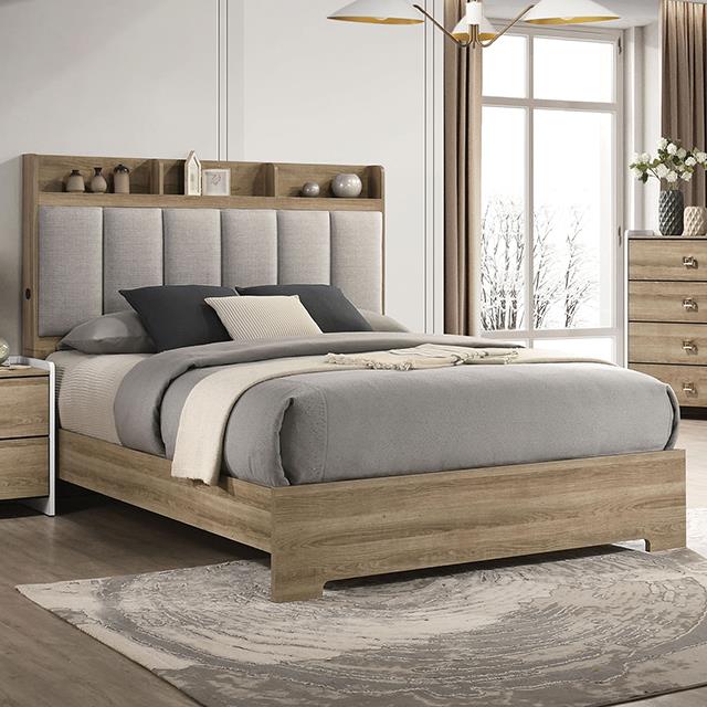  Furniture of America Posey FM72031AK-Q-BED Queen Bed IMAGE 1
