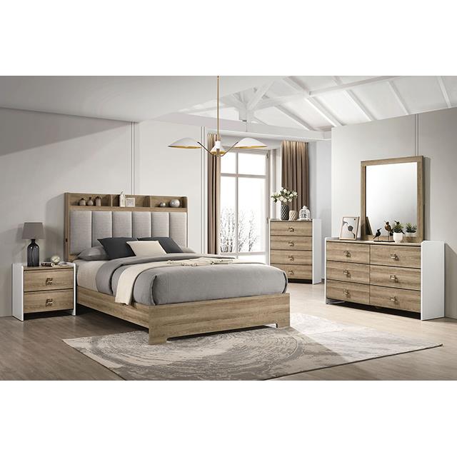  Furniture of America Posey FM72031AK-Q-BED Queen Bed IMAGE 2