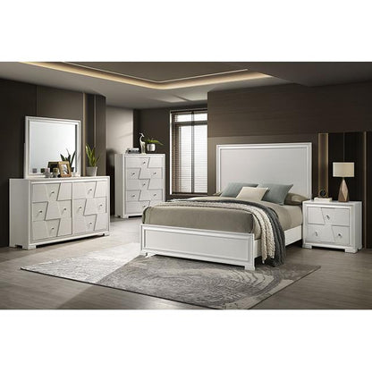  Furniture of America Holsted FM72012WH-N Nightstand IMAGE 2