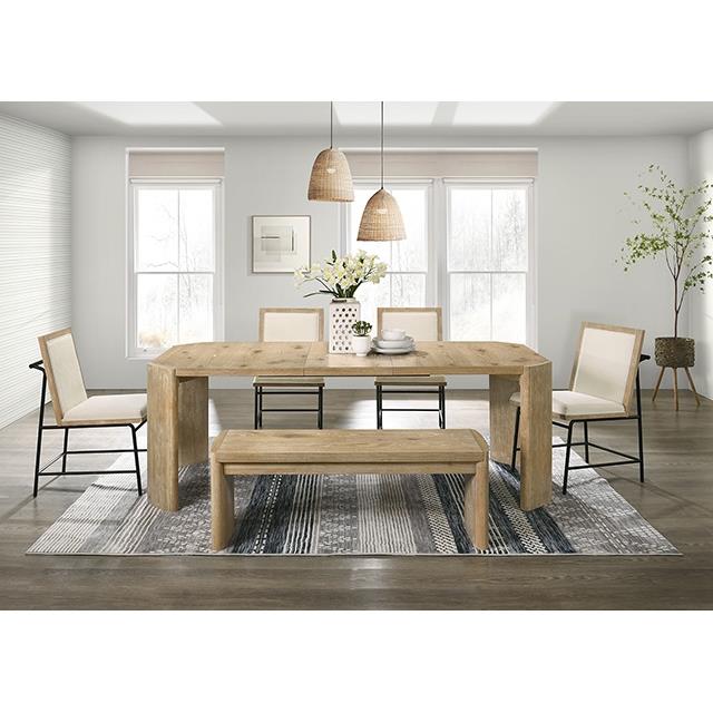  Furniture of America Edenbridge FM3220AK-T-TABLE Dining Table IMAGE 1