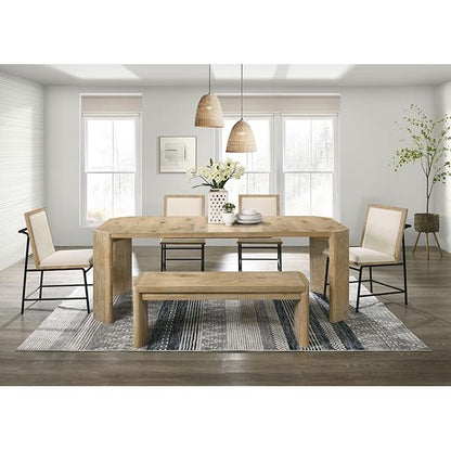  Furniture of America Edenbridge FM3220AK-T-TABLE Dining Table IMAGE 1