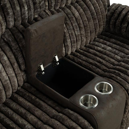  Furniture of America Dionysus FM64003BR-LV-M Manual Reclining Loveseat IMAGE 6