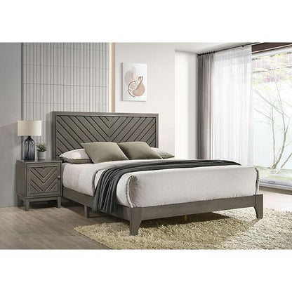  Furniture of America Vitas TM7501GY-Q Queen Bed IMAGE 2