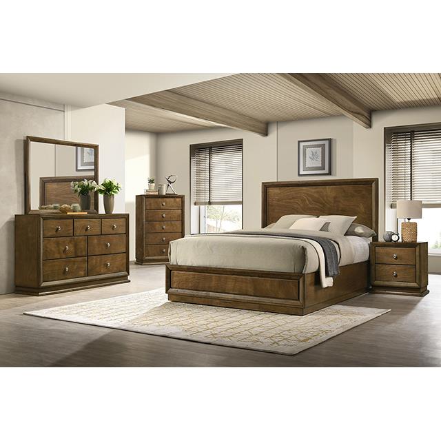  Furniture of America Kirkham FM7213WN-EK-BED King Bed IMAGE 2
