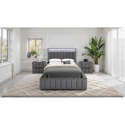  Furniture of America Farese SL7001DG-Q-BED Queen Bed IMAGE 2