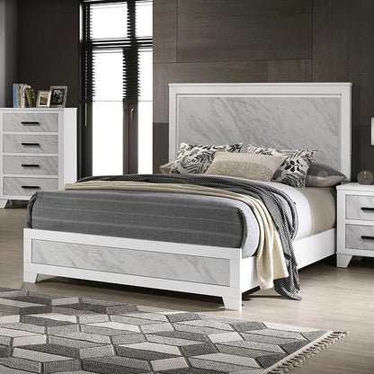  Furniture of America Darlene FM72018WH-Q-BED Queen Bed IMAGE 1