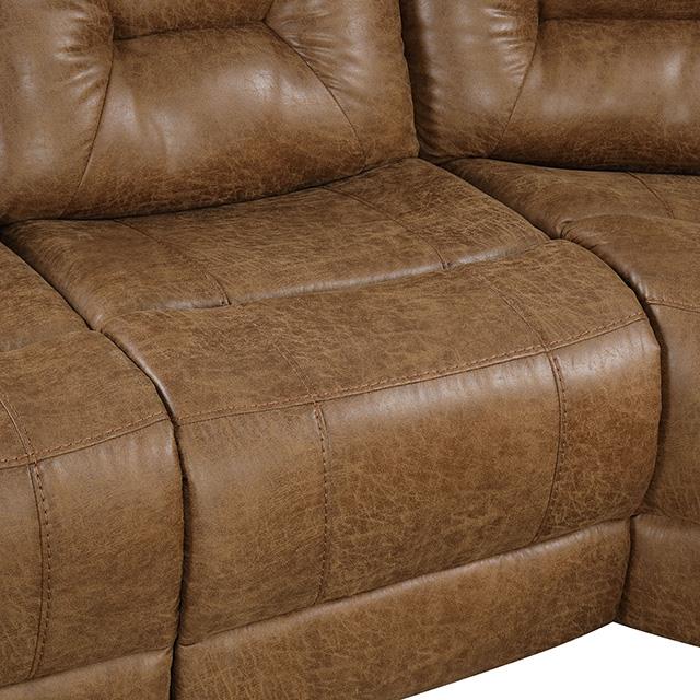  Furniture of America Ezekius FM6011BR-M-SECT Manual Sectional IMAGE 3