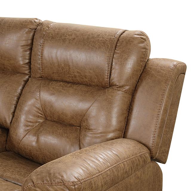  Furniture of America Ezekius FM6011BR-M-SECT Manual Sectional IMAGE 4