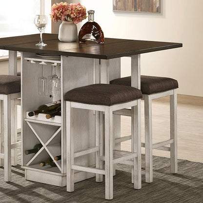  Furniture of America Bingham CM3168BR-PT-5PC 5 Pc Counter Height Table Set IMAGE 6