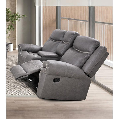  Furniture of America Agata NX6001WG-LV Glider Recliner Loveseat IMAGE 1