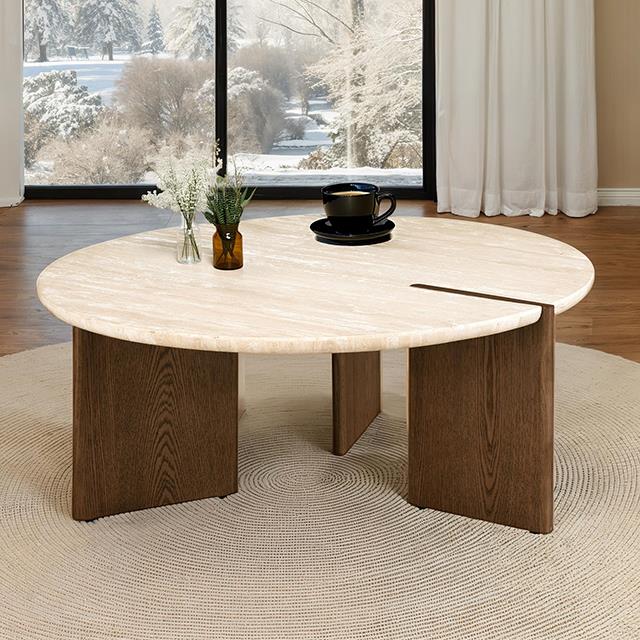  Furniture of America Olney FM47012BR-C Coffee Table IMAGE 1
