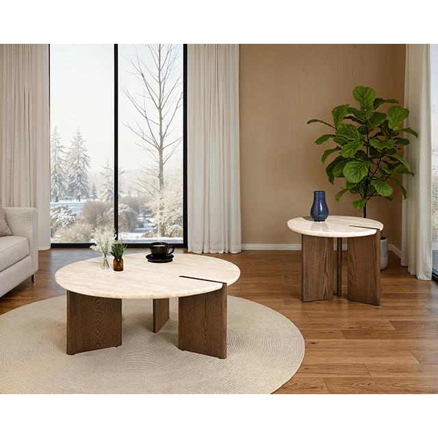  Furniture of America Olney FM47012BR-C Coffee Table IMAGE 2