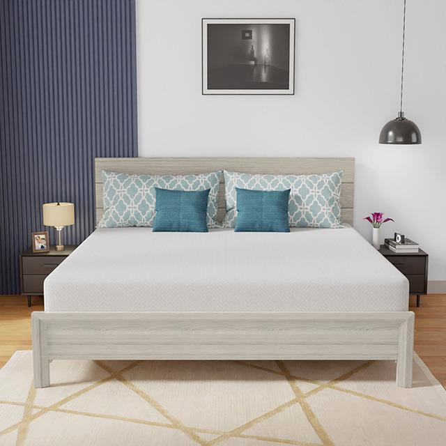  Furniture of America Coreopsis DM610-EK 10" King Memory Foam Wave Comfort IMAGE 2