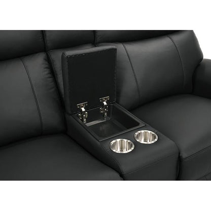  Furniture of America Oliverus FM69009BK-SECT-PM Power Sectional IMAGE 7