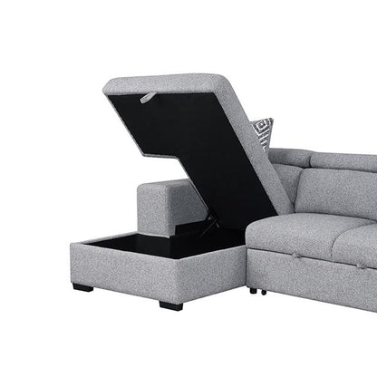  Furniture of America Chatteris FM64000GY-SECT-L Sectional IMAGE 7