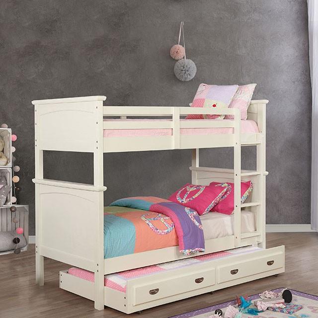  Furniture of America Marci CM-BK630WH-TR Trundle IMAGE 3