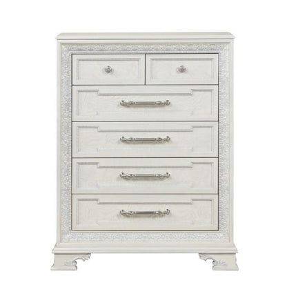  Furniture of America Stella Mia FM70000WH-C Chest IMAGE 3