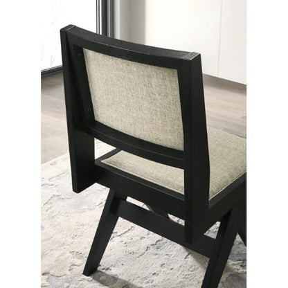  Furniture of America Tottenham FM3222BK-SC-2PK Side Chair IMAGE 2