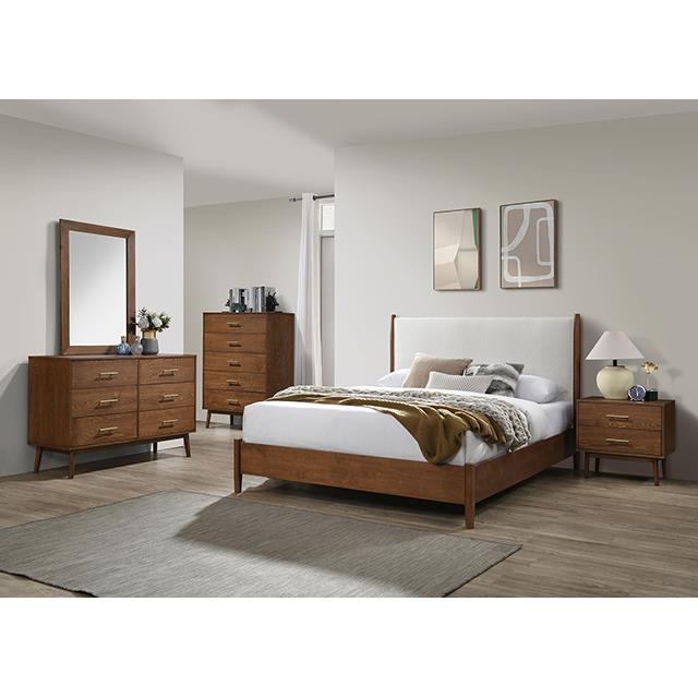  Furniture of America Thusis FM7221WN-EK-BED King Bed IMAGE 2
