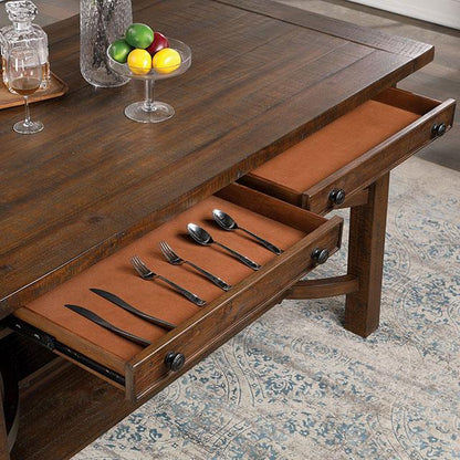  Furniture of America Fredonia CM3902PT-6PC 6 Pc Counter Height Table Set with Bench IMAGE 4