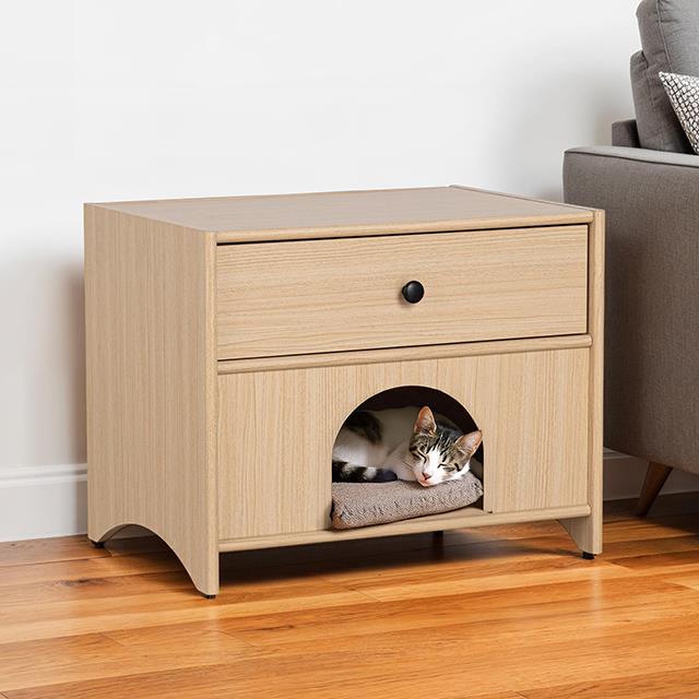  Furniture of America Chiloquin SL-AC4003 Side Table IMAGE 1
