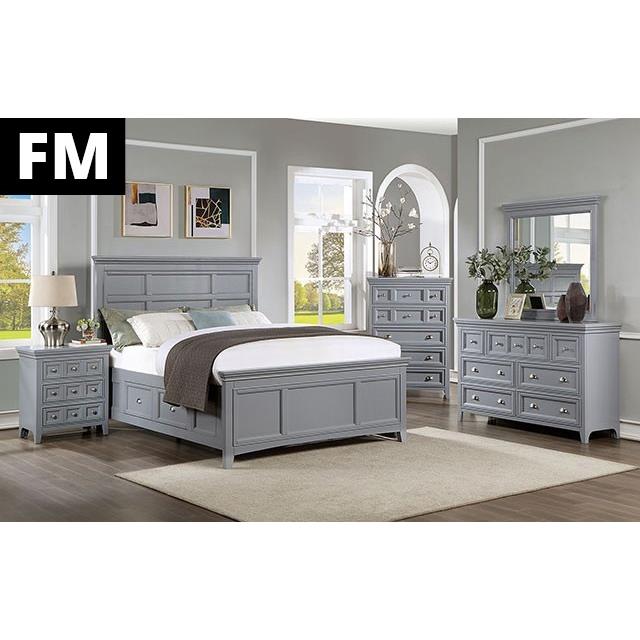  Furniture of America Castlile FM7413GY-C Chest IMAGE 2