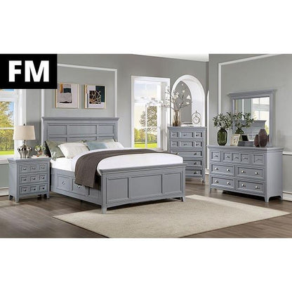  Furniture of America Castlile FM7413GY-C Chest IMAGE 2
