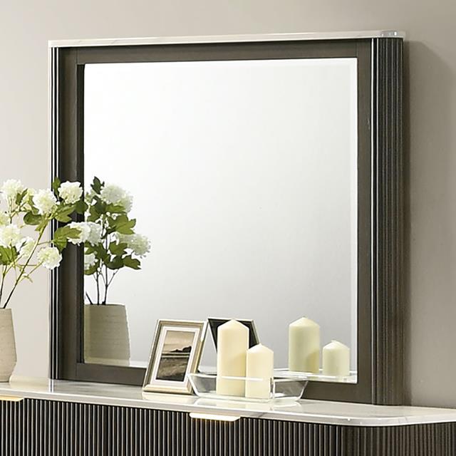  Furniture of America Lantrisant FM72014DW-M Mirror IMAGE 1