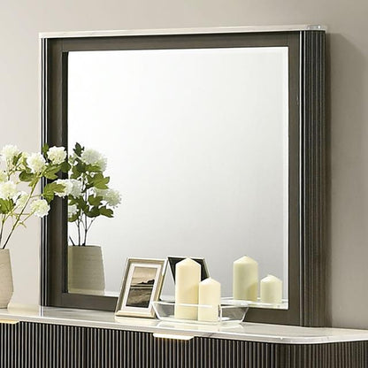  Furniture of America Lantrisant FM72014DW-M Mirror IMAGE 1