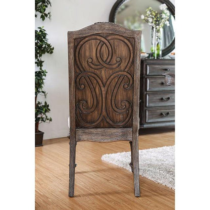  Furniture of America Arcadia CM3150T-7PC 7 Pc Dining Table Set IMAGE 2