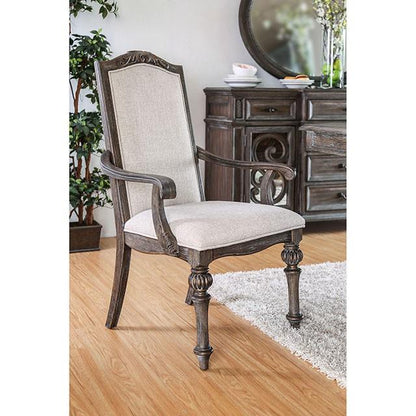  Furniture of America Arcadia CM3150T-7PC 7 Pc Dining Table Set IMAGE 4