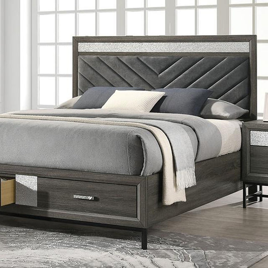  Furniture of America Voleta FM7212GY-F-BED Full Bed IMAGE 1