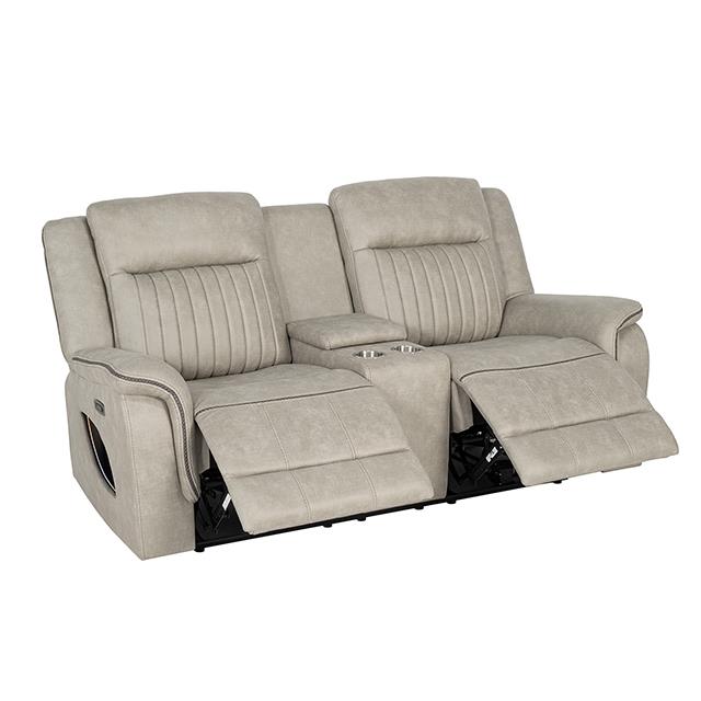  Furniture of America Arturus NX6061LB-LV-PM Power Loveseat IMAGE 5